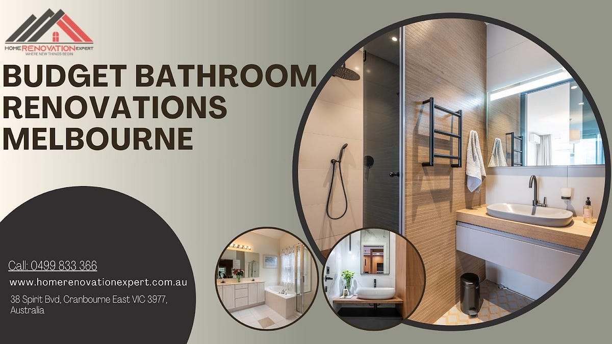 Budget Bathroom Renovations Melbourne by Homerenovation Dec, 2023