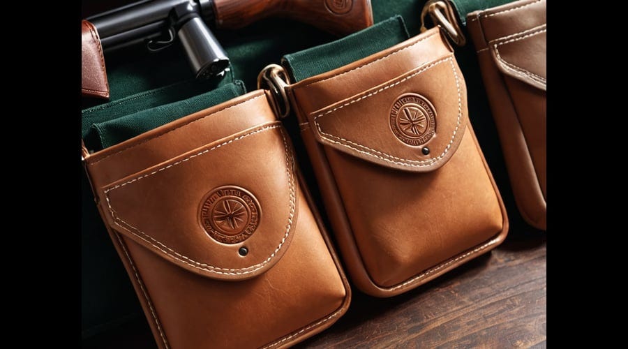 Trap Shooting Pouches by Salvador Johnson Medium