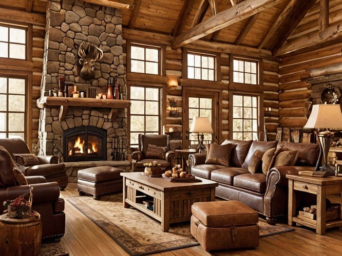 Rustic Lodge Living Room Sets | by Stormi Miller | Jun, 2024 | Medium