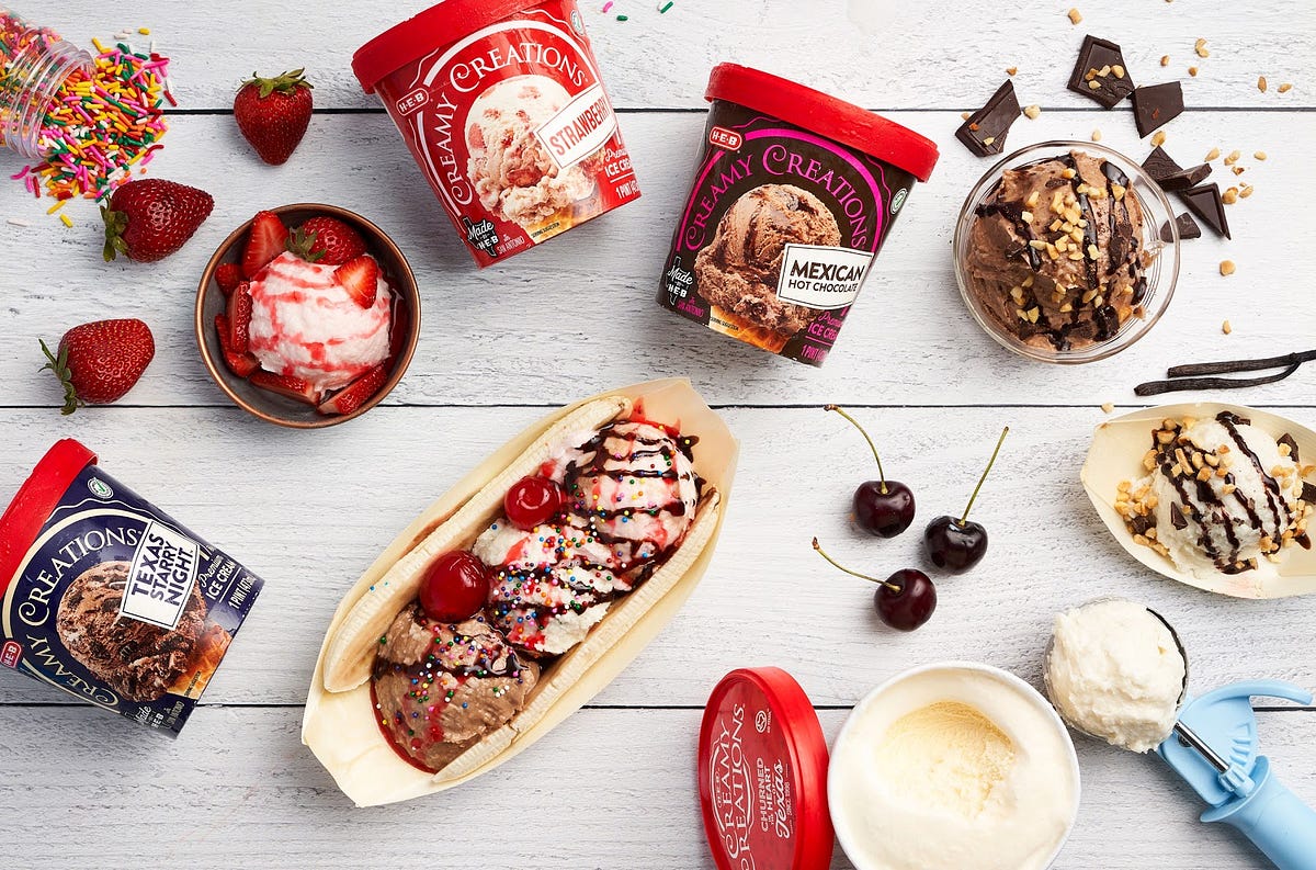 Get Free H-E-B Creamy Creations Delivered for Free this Sunday