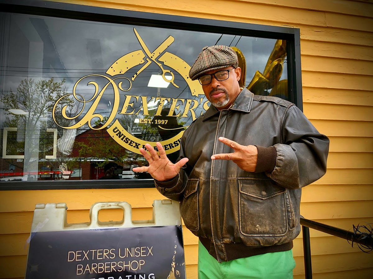 Dexter’s Barber Shop 25 year Anniversary by Dwayne Carson Jr Medium