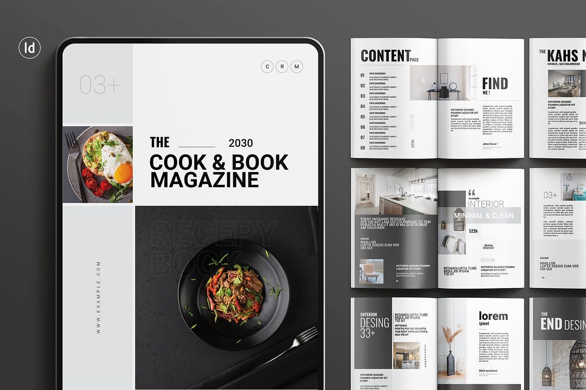Cook & Book Magazine Template | by Lumenlorekeeper | Aug, 2024 | Medium