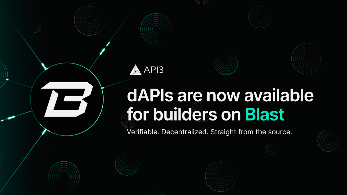 API3 Integrates Next-Generation Oracle Stack on Blast | by API3 | API3 ...
