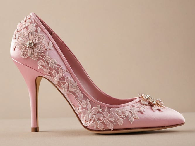 floral heels closed toe