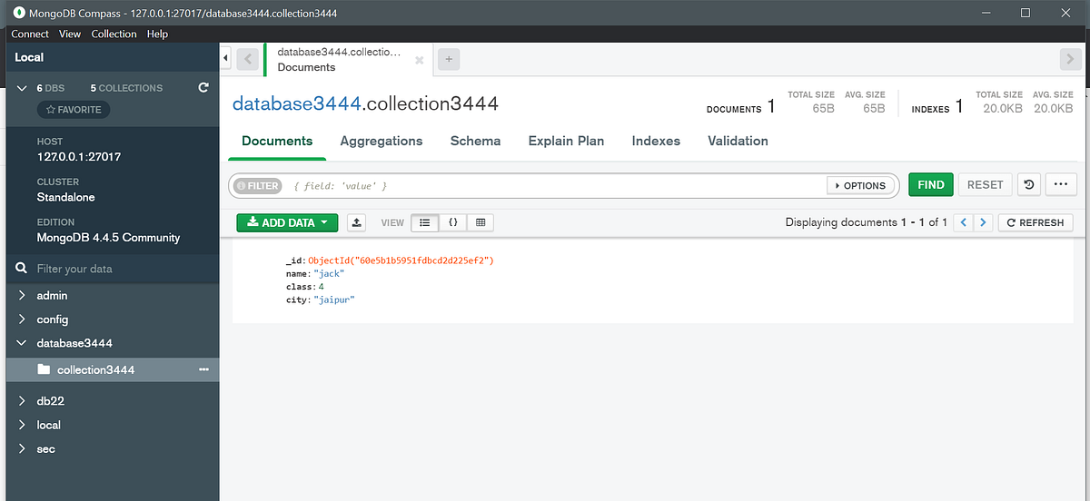 Integration of Mongodb with Flask | by Sandesh Jain | Medium