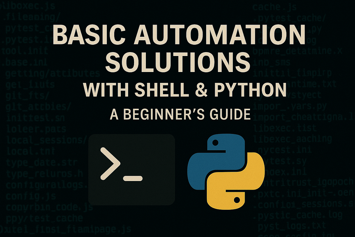 Basic Automation Solutions with Shell & Python: A Beginner’s Guide | by ...