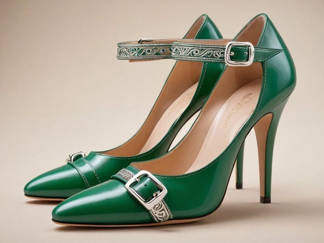 Green Shoes Heels | by Hope Garcia | Apr, 2024 | Medium