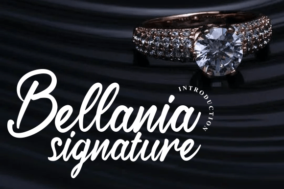 Bellania Signature Font | by kaisunnan8 | Jun, 2024 | Medium