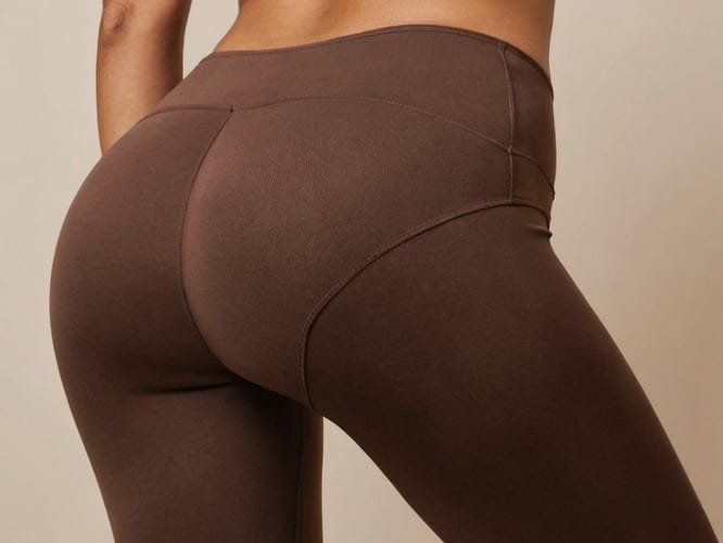 NOOR Leggings - Chocolate Brown