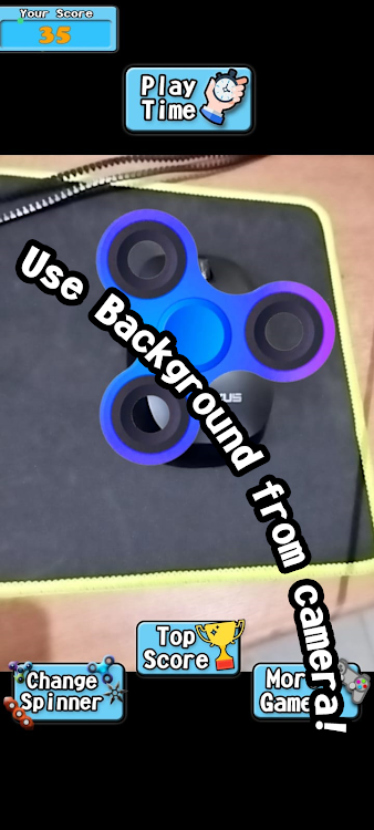 Fidget Spinner Shuriken by E R Mantap100 (Mod APK/Unlocked) by