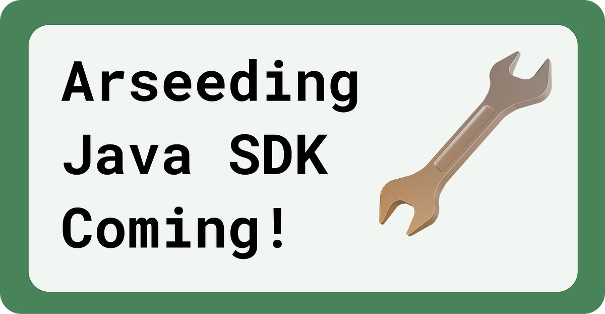 Technological Milestone Arseeding Java SDK, Initiates a New Chapter in