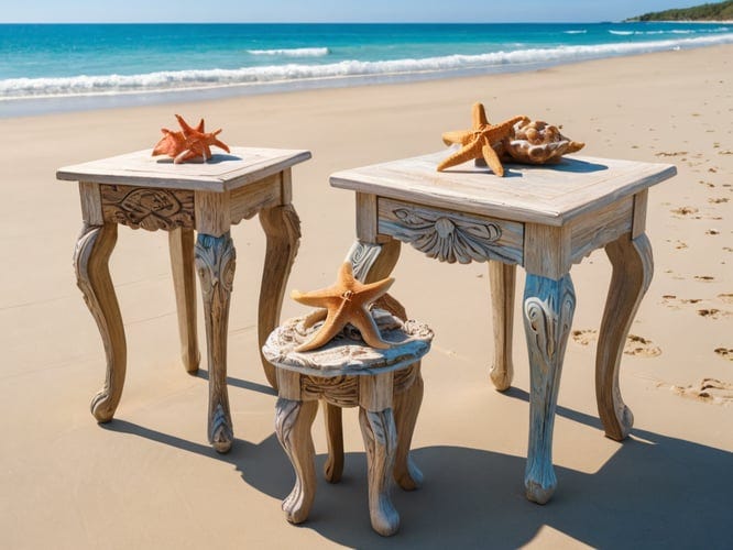 Beachy End Tables by Natalie Robinson May, 2024 Medium