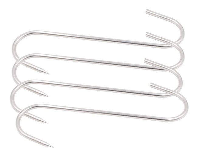JY-MARINE 6 Inch Stainless Steel S Hooks - Heavy Duty 200 Lb Meat Hanging Hooks For Kitchen & Workshop - View #5