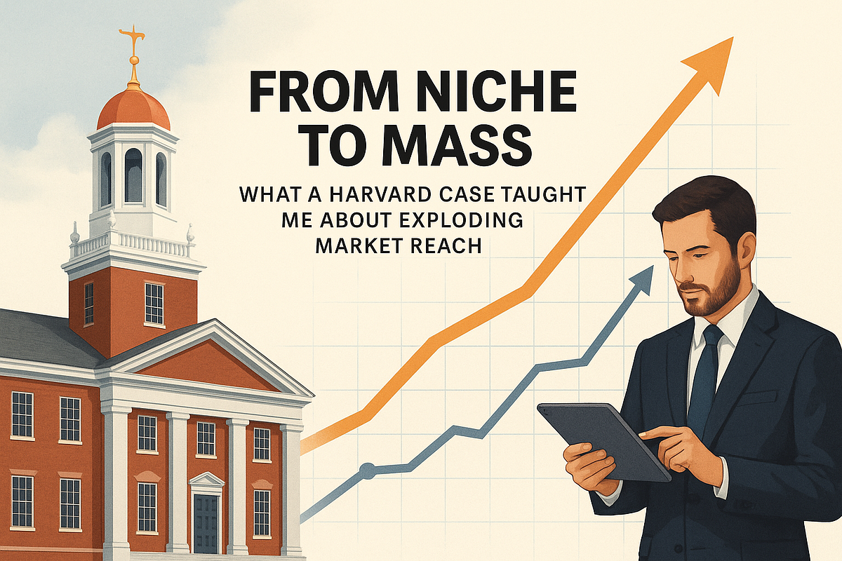 From niche to mass: What a Harvard business case taught me about exploding market reach