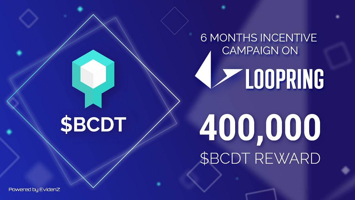 $BCDT: our biggest incentive is live on Loopring | by Vincent LANGARD ...