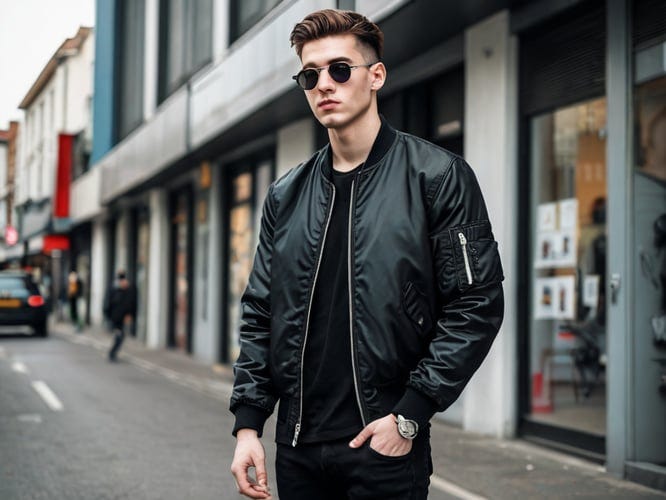 Black Bomber Jackets | by Reese Dash | Apr, 2024 | Medium