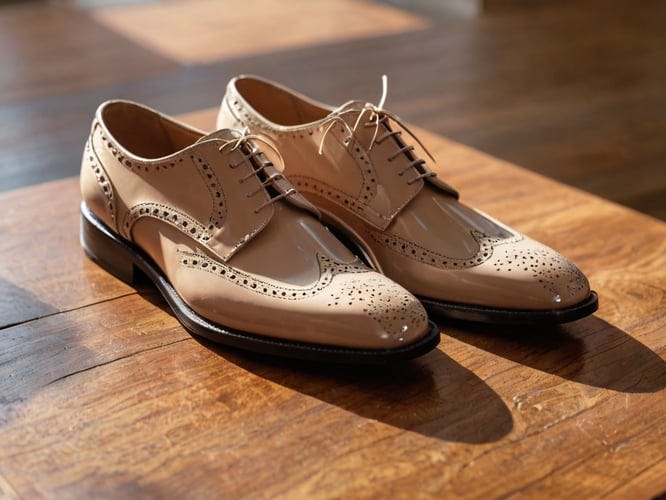 Nude Dress Shoes by Willie Cisneros