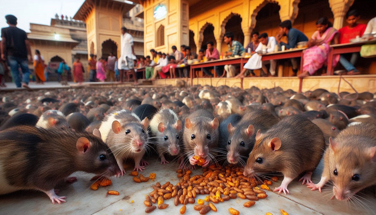 Did You Know… In India, There’s a Temple Where Rats Are Treated Like ...