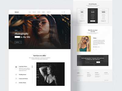 Best Agency Photographer Website Templates: Capture Success! | by Theme ...
