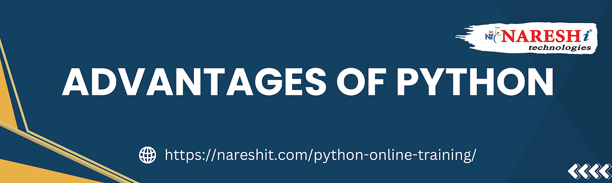 Advantages of Python — Naresh IT. Python is a versatile and user ...
