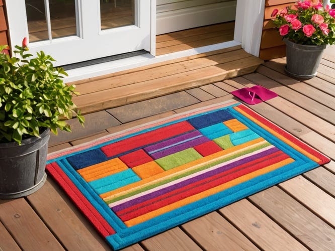 front porch mats by Brittany Wilson Medium