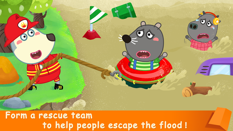 Wolfoo s Team: Fire Safety by Wolfoo Cartoon (Mod APK/Unlocked) by