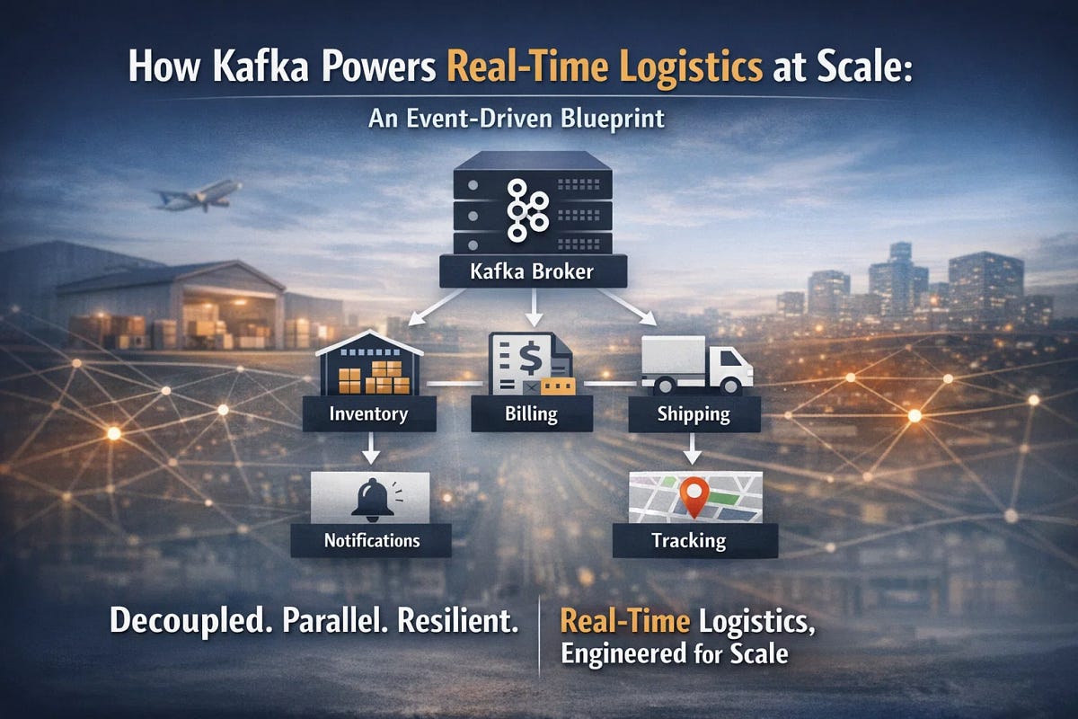 How Kafka Powers Real-Time Logistics at Scale: An Event-Driven ...