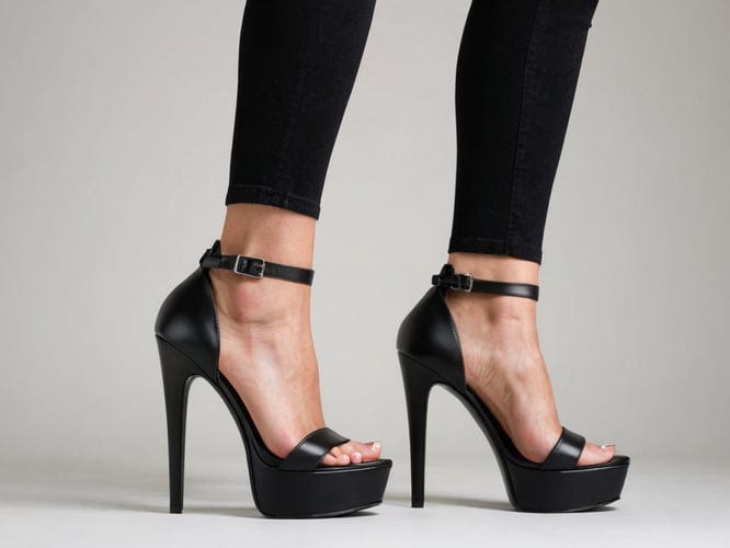 Black Platform Heels Chunky | by Eddy Rowland | Apr, 2024 | Medium