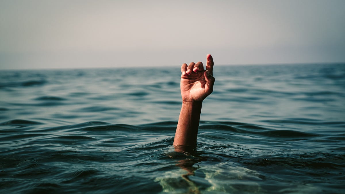 Drowning. By Leah Kessler | by KESSLER | Medium