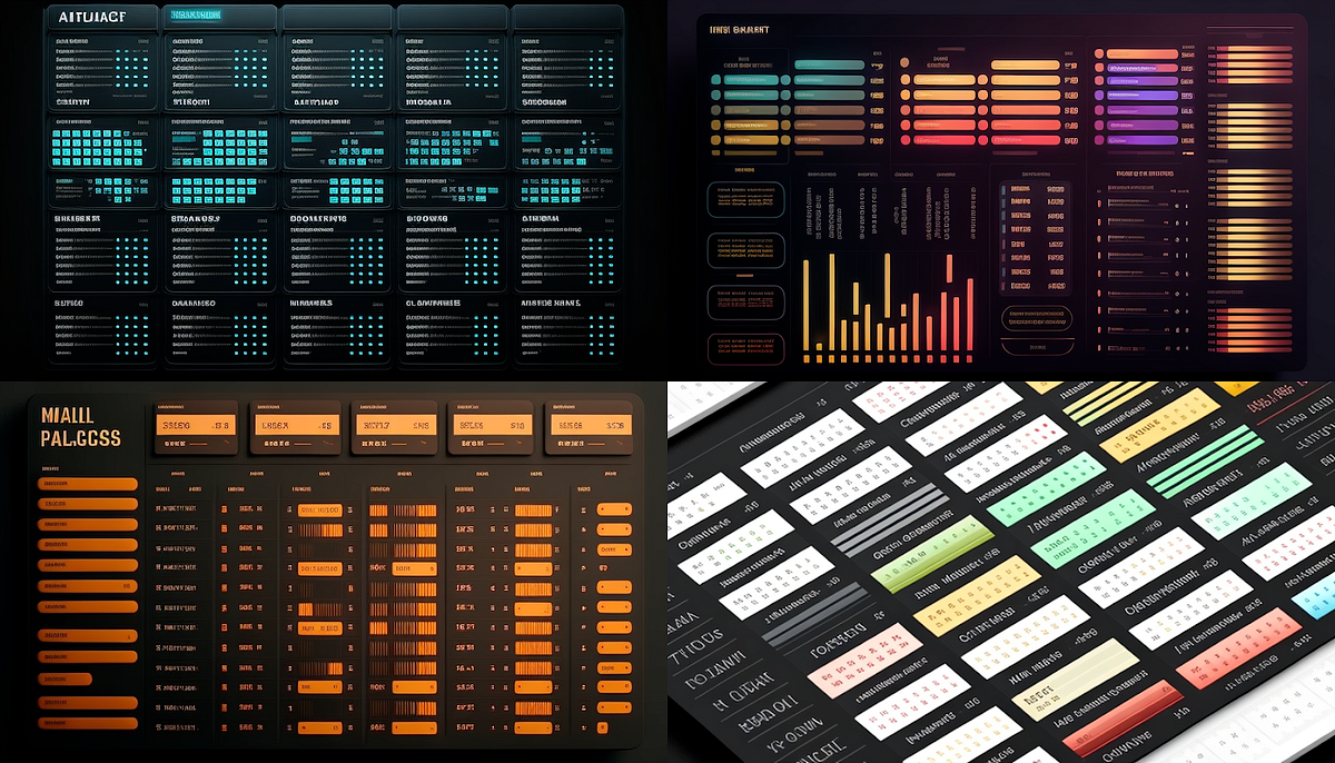 From Overwhelming to Intuitive: Effective Data Table Design | by ...