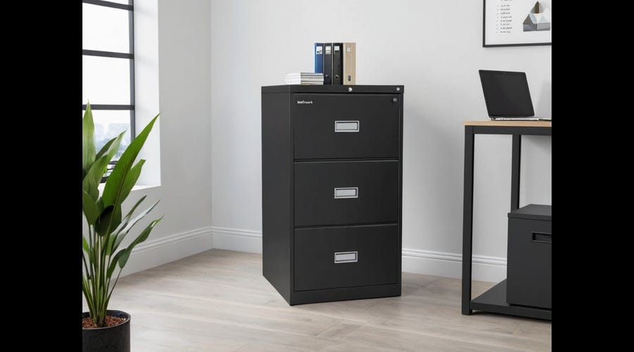 4 Drawer Locking Filing by Ariana Diaz Medium