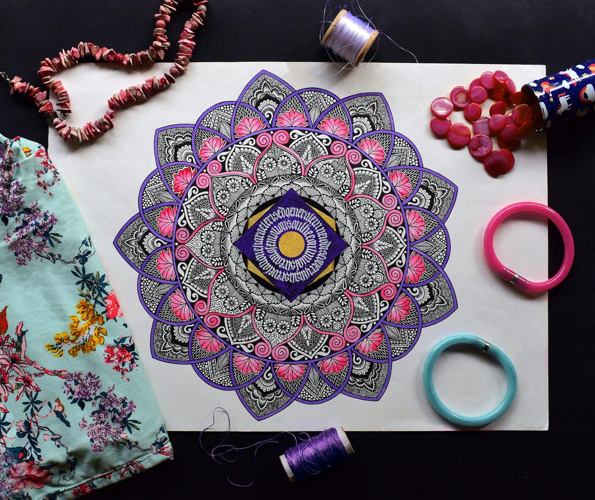 Selling Mandala Art Online with Shutterstock by Nora Medium