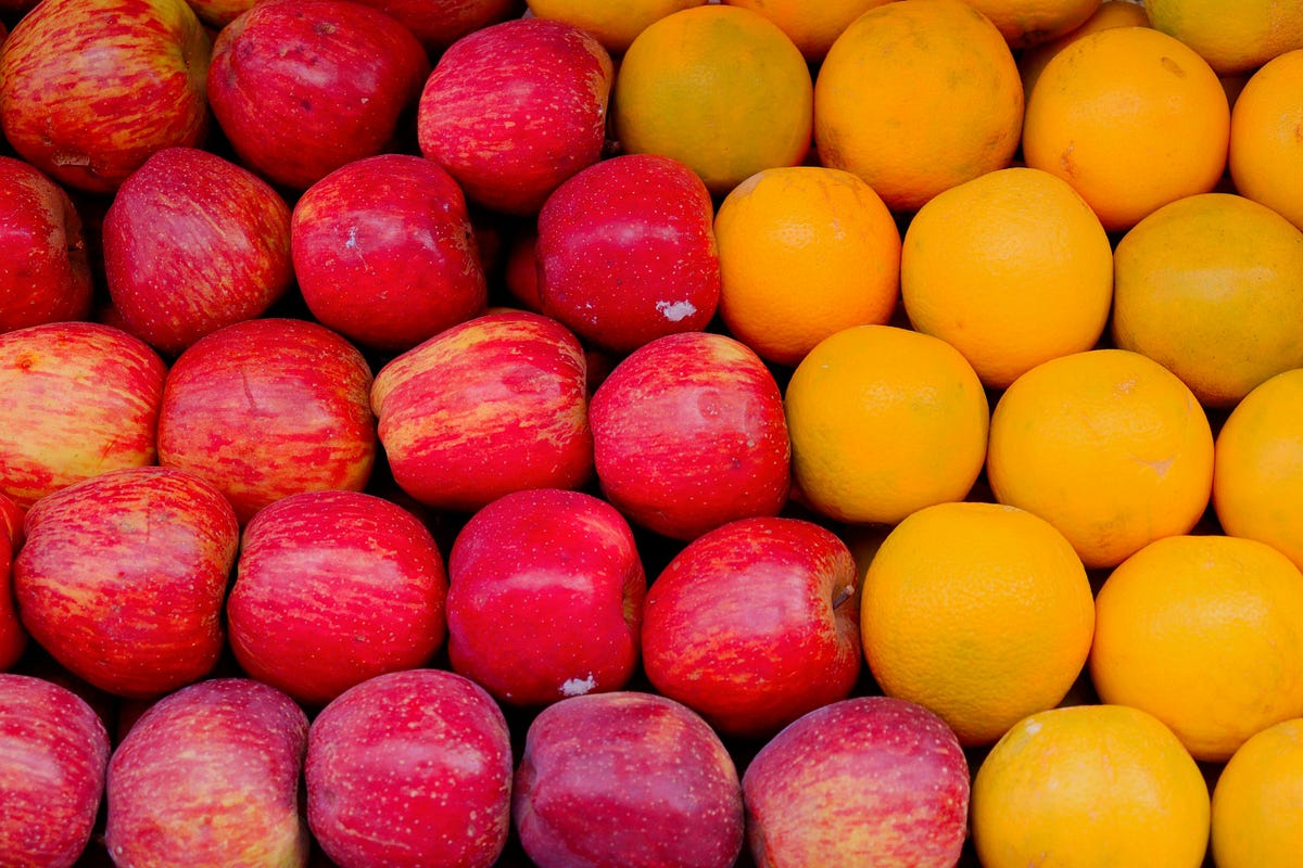 How to compare apples to oranges. The framework that’s helped me answer… by Alicia Drinkwater