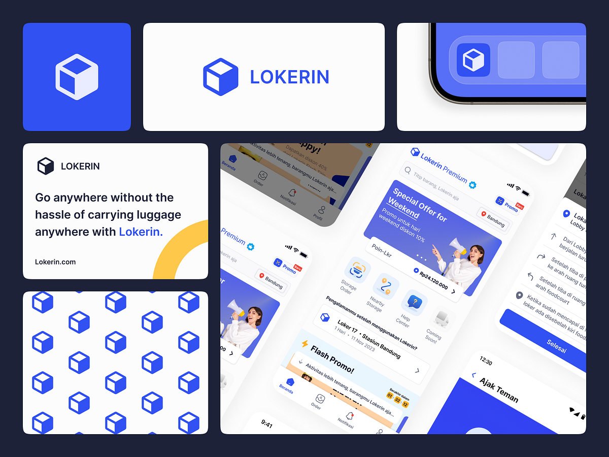 Lokerin | Solusi Penyimpanan Barang Bawaan saat Kamu Traveling — UI/UX ...
