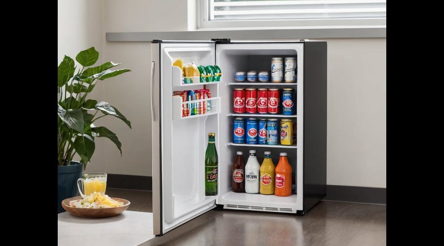 Dorm Size Refrigerator by Hailey Bryant Medium