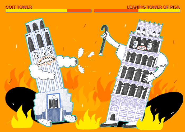 Image of: Alcatraz, Golden Gate Bridge, Coit Tower, ATTACK!!!! — The Bold Italic — San Francisco