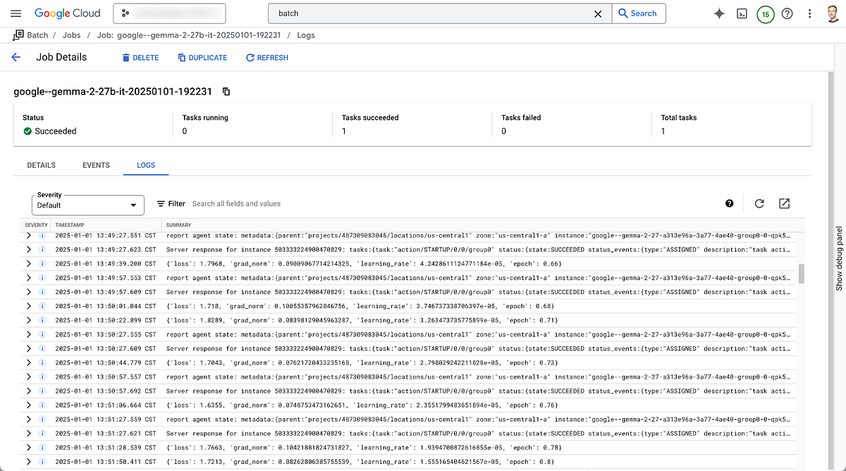 Model fine-tuning made easy with Axolotl on Google Cloud Batch