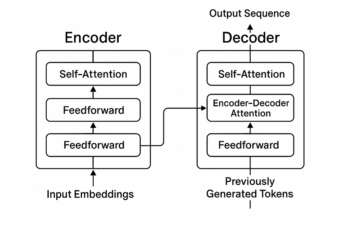 Day 18/100: Encoder vs. Decoder — The Two Minds Behind the Transformer ...