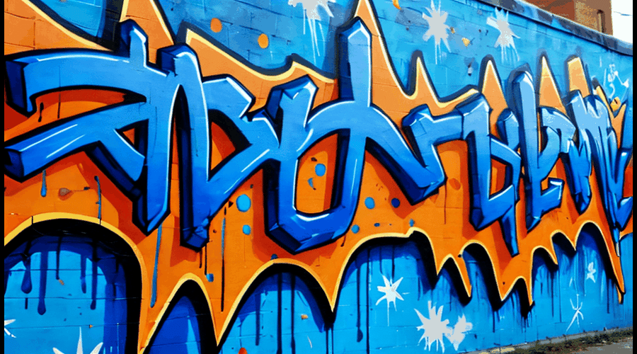 Blue Spray Paint by Karen Schilling Medium