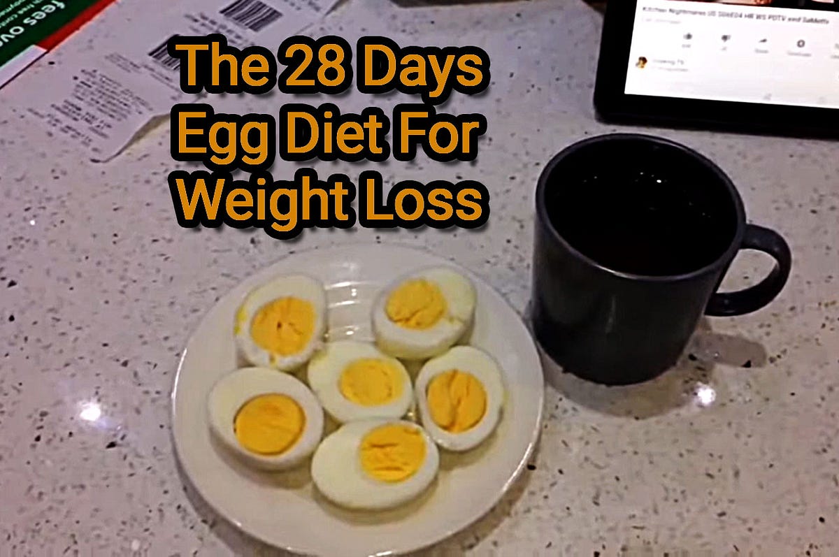 The 28 Days Egg Diet For Weight Loss by Dailyglamor Medium