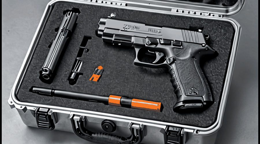 Pelican Pistol Case by Charlotte Rivera Medium
