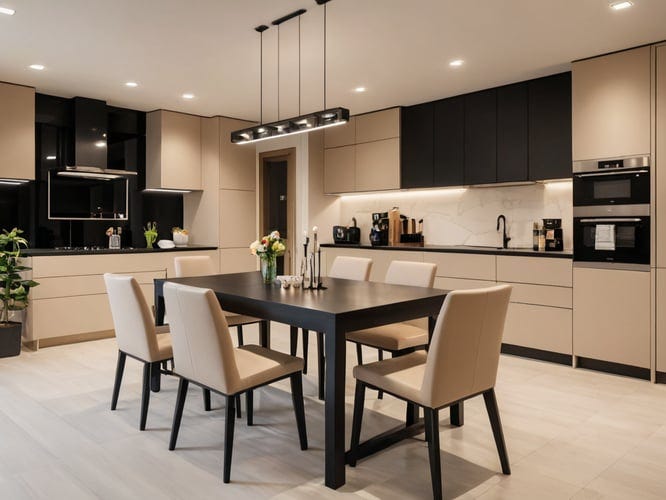 Beige Black Kitchen Dining Room Sets | by Michelle Byrd | Jun, 2024 | Medium