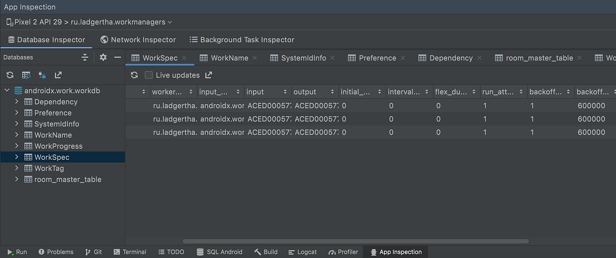 WorkManager. How to debug. Part 3. | by Anna | Medium
