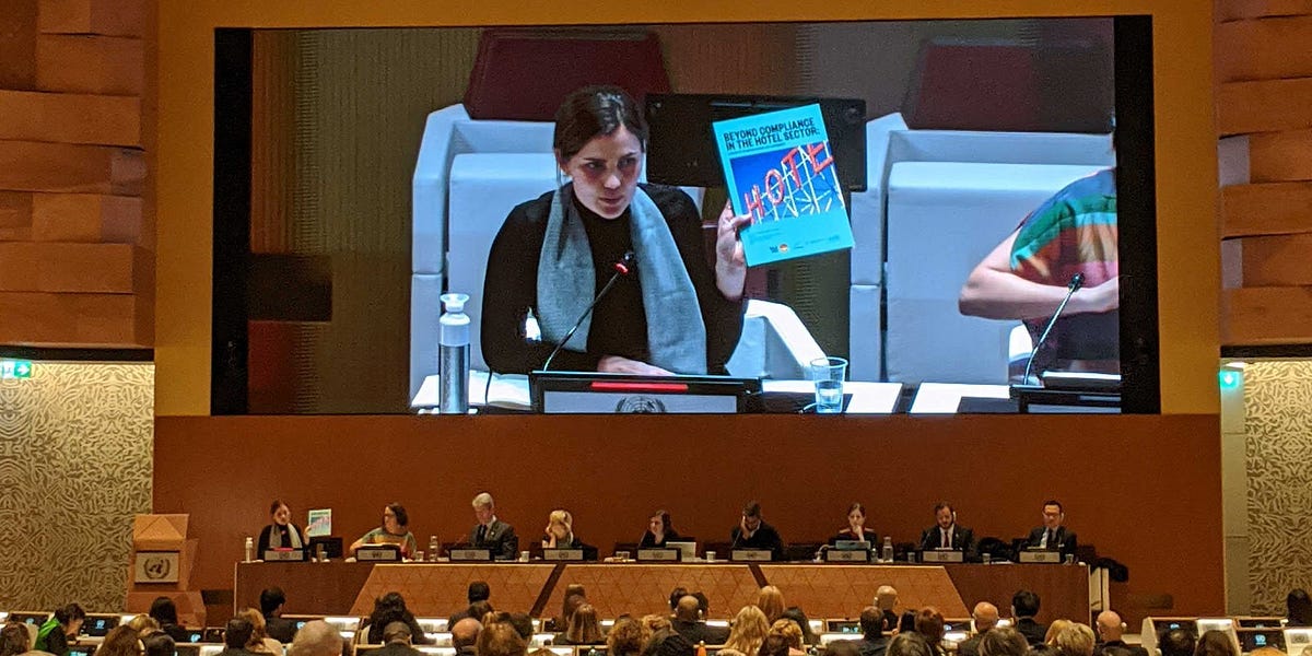 UN Business & Human Rights Forum 2019 Can Legislation Help Eradicate