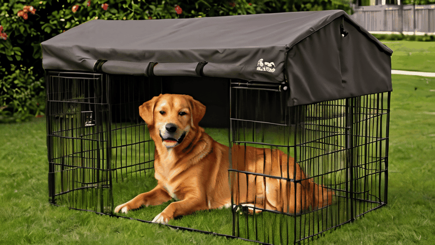 Dog Kennel Covers by Meadow Maxwell Medium