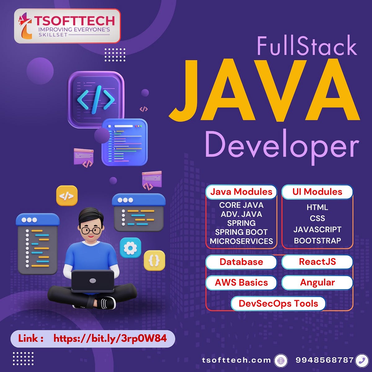 Best Fullstack Java Developer Online Training in Hyderabad | by Bharath ...