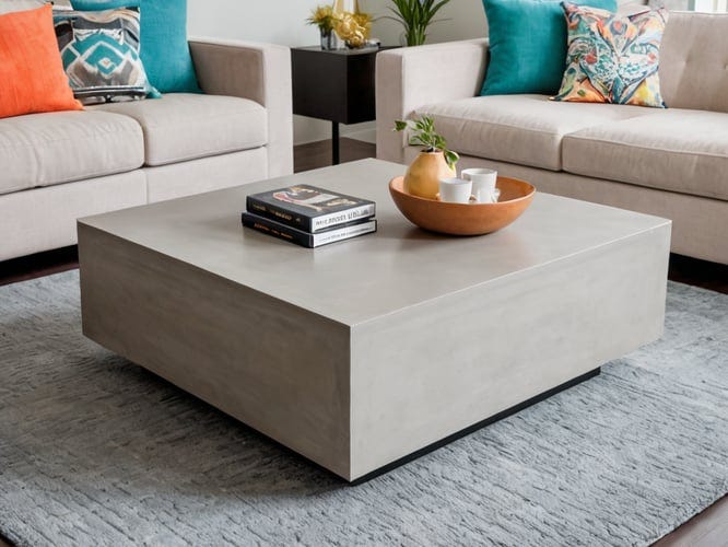 Concrete Square Coffee Tables | by Kristin Cardenas | Apr, 2024 | Medium