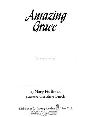 (PDF Download) Amazing Grace By Mary Hoffman - Wenonah Malinin - Medium