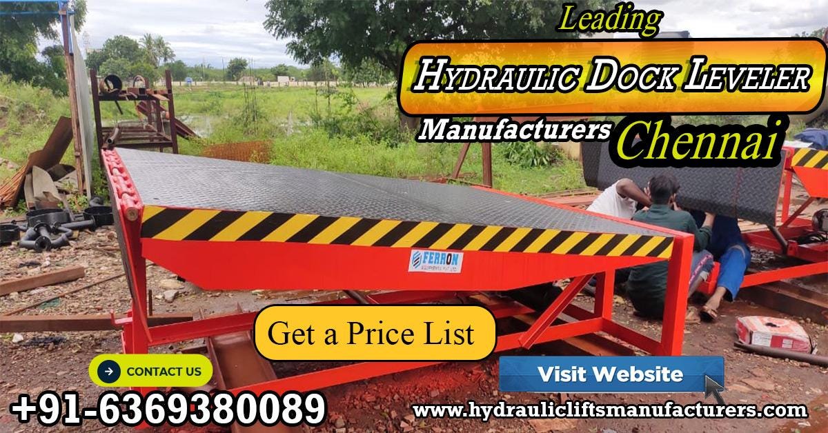 Mobile Dock Leveler |Chennai |Trichy|Madurai|Pondi |Salem | Erode |Tada ...