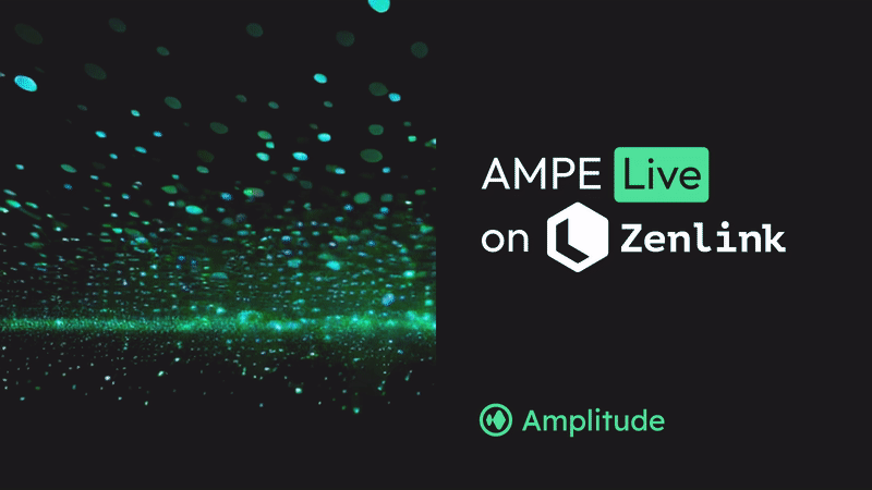 Amplitude’s AMPE Token is Listed on Zenlink for Trading